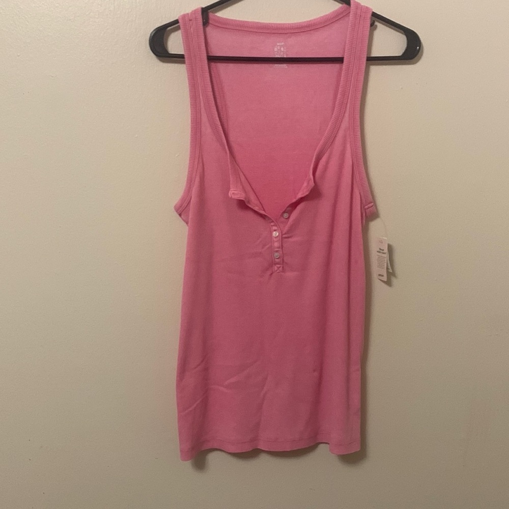 American Eagle button tank top XL